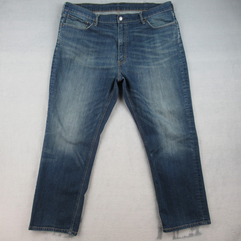 Levis 541 Mens Blue Athletic Taper Stretch Jeans 40x30 181810017